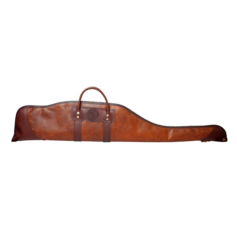 Duluth Pack Bison Leather Rifle Case   Correct Brn Scope Min 